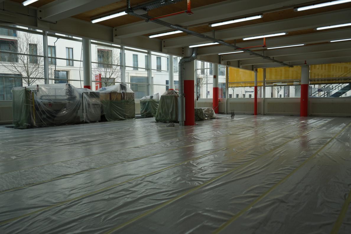 Umbau Prüfhalle